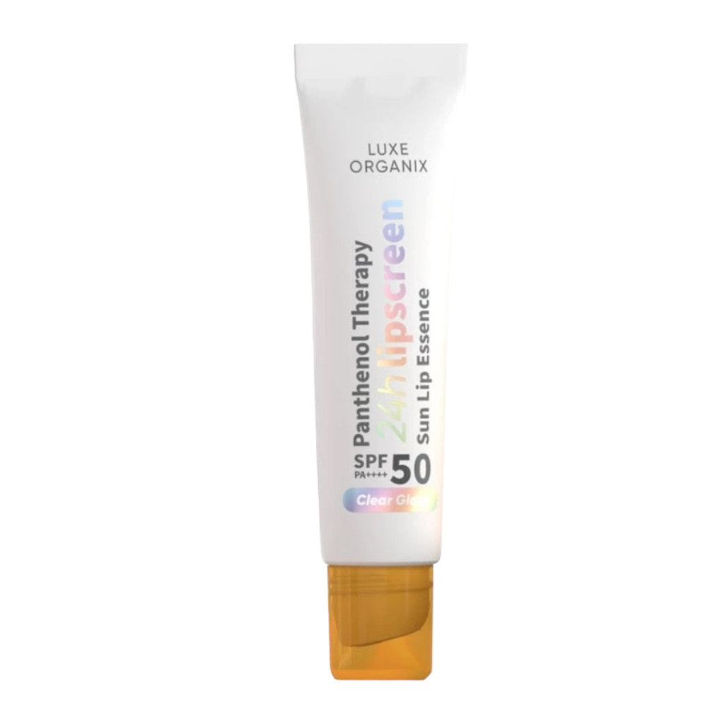 Luxe Organix Panthenol Therapy Sun Lip Essence SPF 50 PA++++ (10gm) Clear Glaze