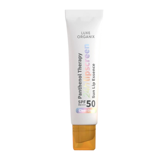 Luxe Organix Panthenol Therapy Sun Lip Essence SPF 50 PA++++ (10gm) Clear Glaze