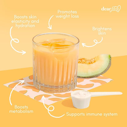 Dear Face Supersized Beauty Milk Melon Collagen Drink (500gm)