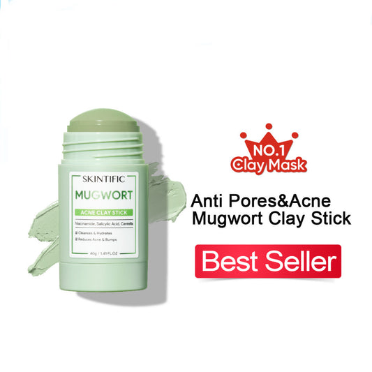 Skintific Anti Pores & Acne Mugwort Clay Stick (40gm)