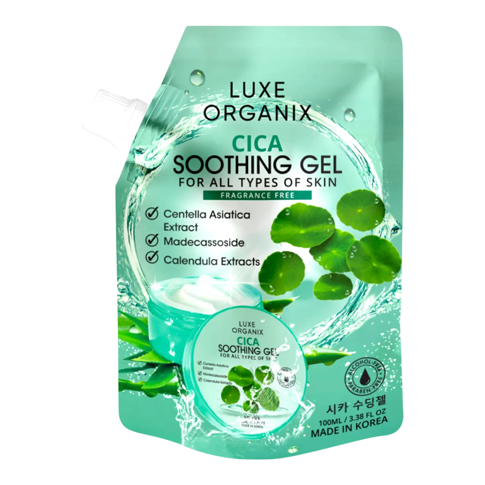 Luxe Organix Cica Soothing Gel (100ml)
