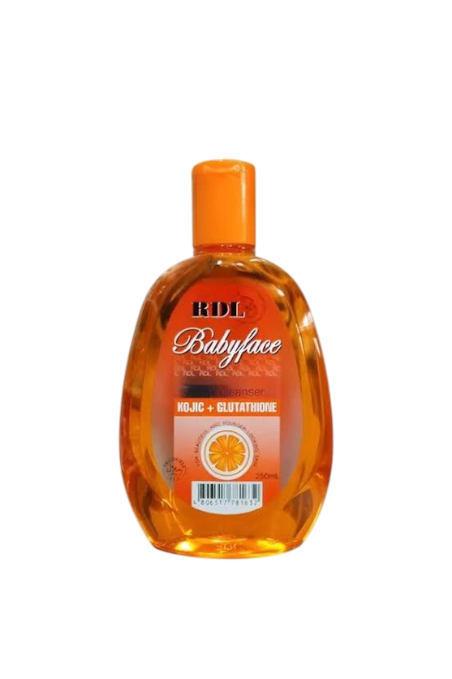 RDL Baby Face Facial Cleanser Kojic + Glutathione (250ml)