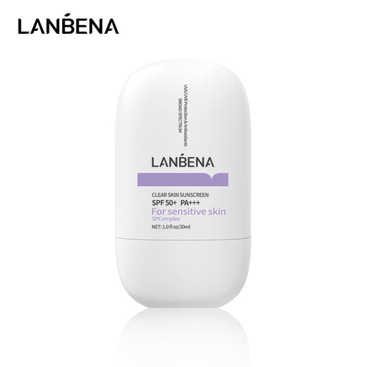 Lanbena Clear Skin Sunscreen SPF50+ PA+++ for sentive skin (30ml)