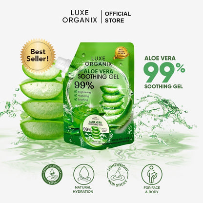 Luxe Organix Aloe Vera Soothing Gel (100ml)