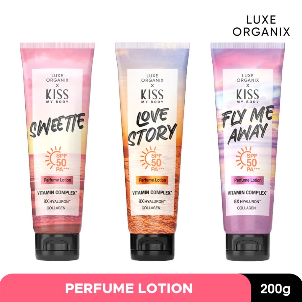 Luxe Organix Kiss My Body Perfume Lotion (200ml)