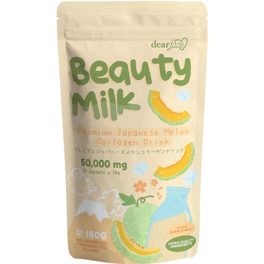 Dear Face Beauty Milk Melon Collagen Drink