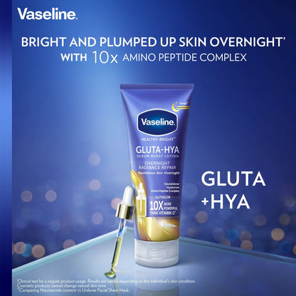 Vaseline Gluta-Hya Serum Burst Lotion Overnight Radiance Repair (300ml)