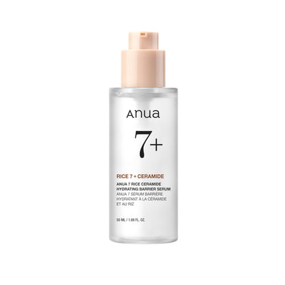 Anua Rice 7 + Ceramide Hydrating Barrier Serum (50ml)