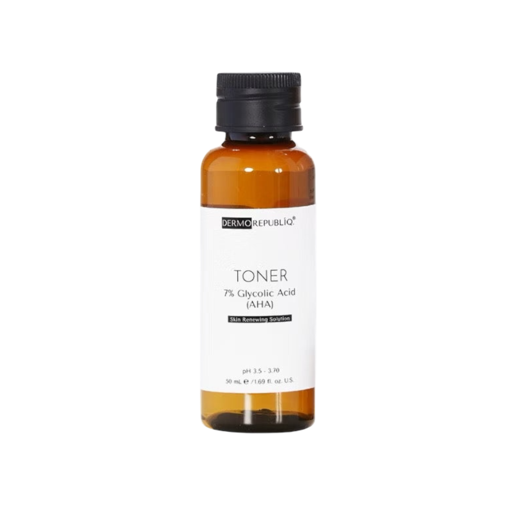 Dermorepubliq 7% Glycolic Acid (AHA) Skin Renewing Solution (100ml) Toner