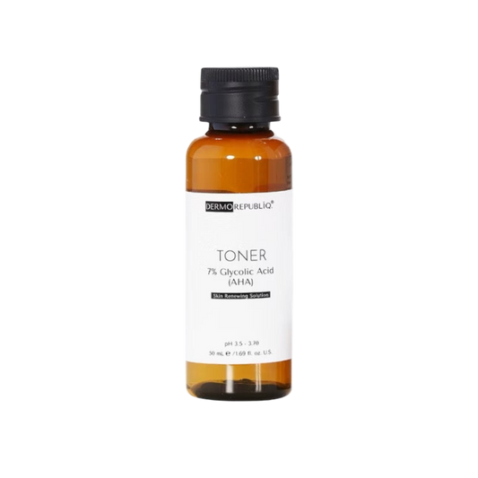 Dermorepubliq 7% Glycolic Acid (AHA) Skin Renewing Solution (100ml) Toner