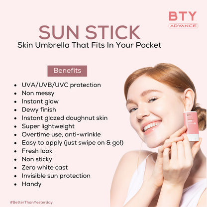 BTY Advance Power Trio Set (Overnight Mask+Instaglow+Sunstick)