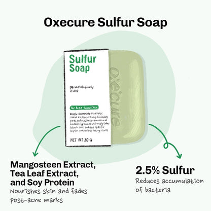 Oxecure Sulfur Soap (100gm)