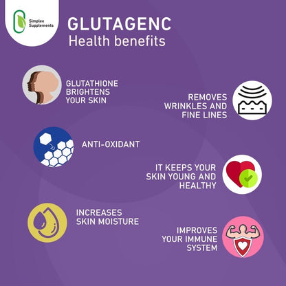 Simplee Supplements GlutaGenC 500mg (60caps)