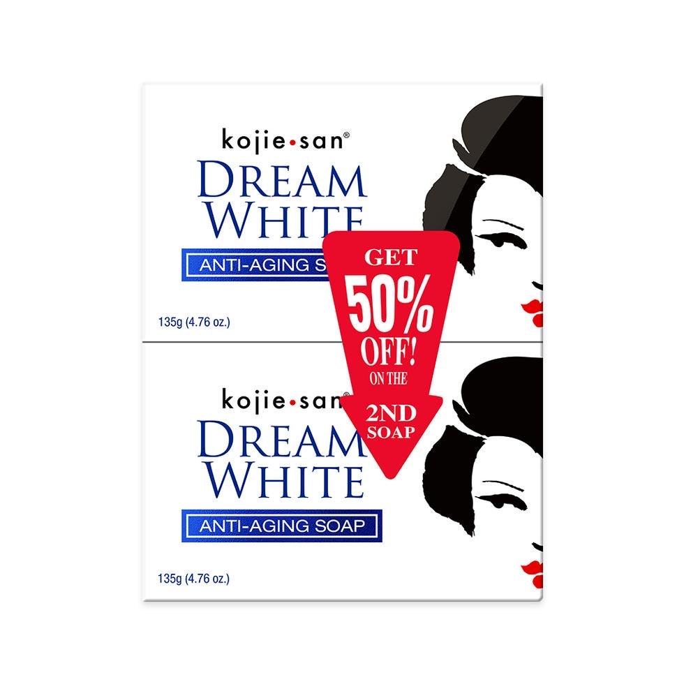 Kojie San Dream White         Anti-Aging Soap (135gmx2)