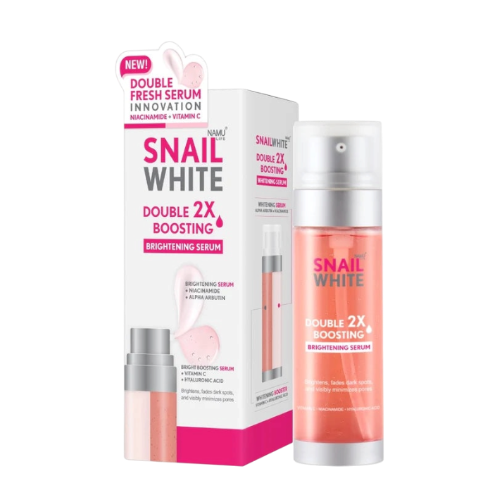Snail White Double Boosting Brightening Serum