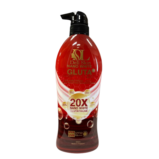 Deli Skin Nano White Gluta Intensive Whitening Lotion (500gm)