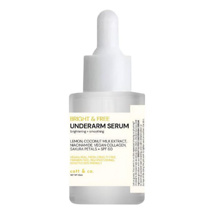 Catt & Co Bright and Free - Underarm Serum (30ml)