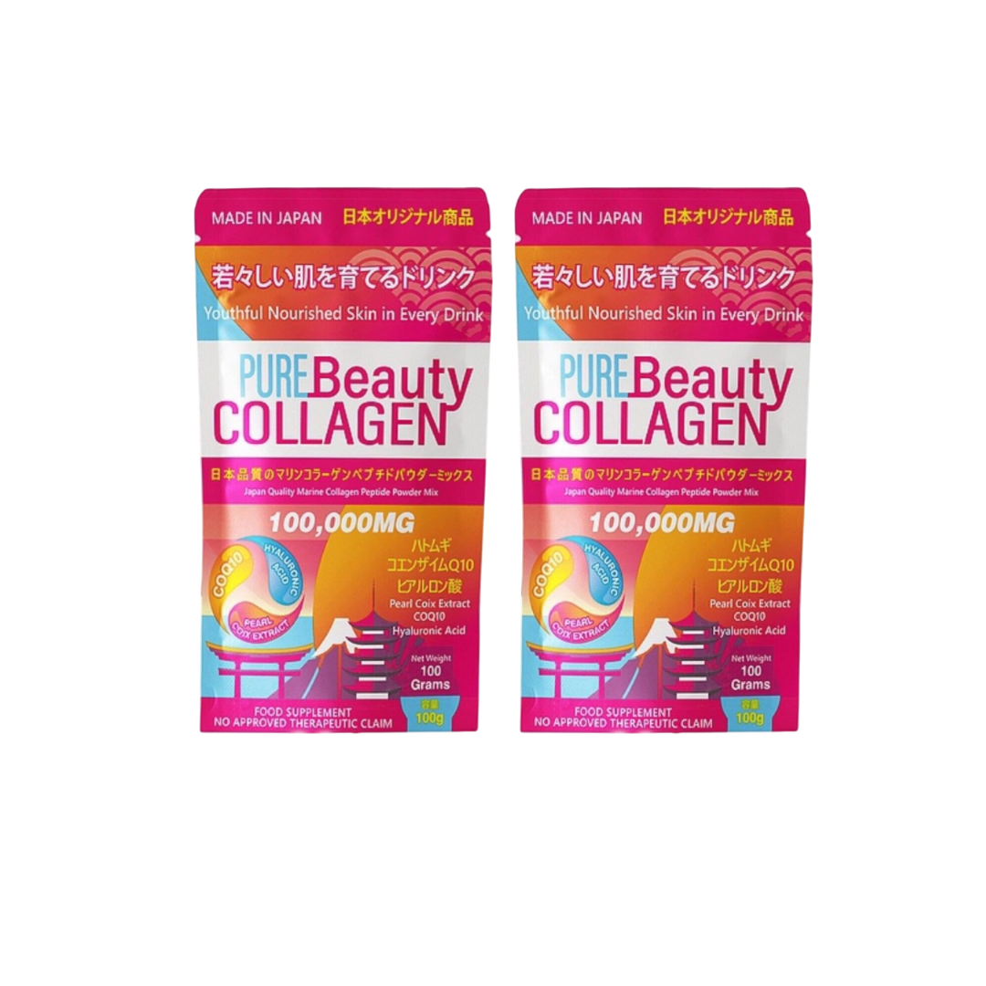 Pure Beauty Collagen Powder (100gm - Bundle of 2)