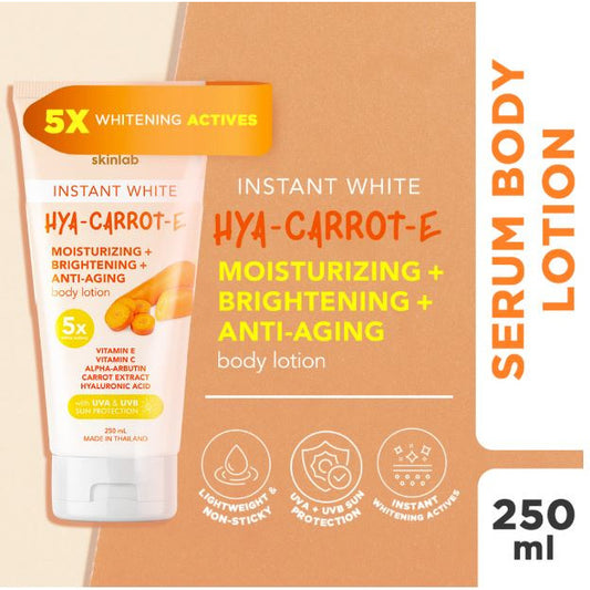 FRESH skinlab Instant White Hya-Carrot-E Moisturizing+Brightening+Anti-Aging Body Lotion (250ml)