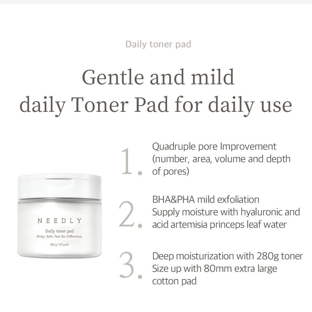 NEEDLY Daily Toner Pad (280gm 60pads)