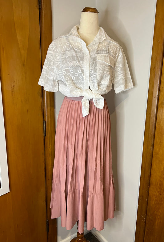 Ellie Pleated Skirt (Free Size up to size 12/14)