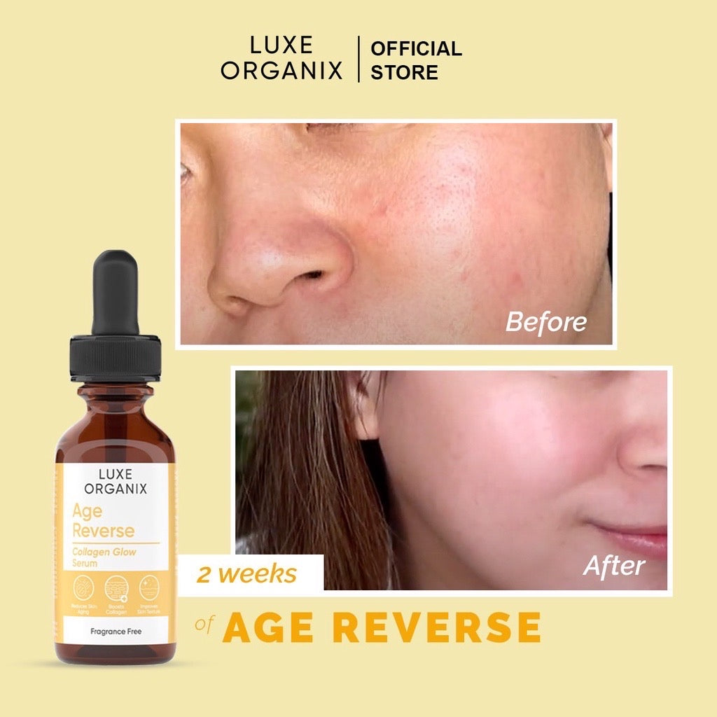 Luxe Organix Age Reverse Collagen Glow Serum (30ml)