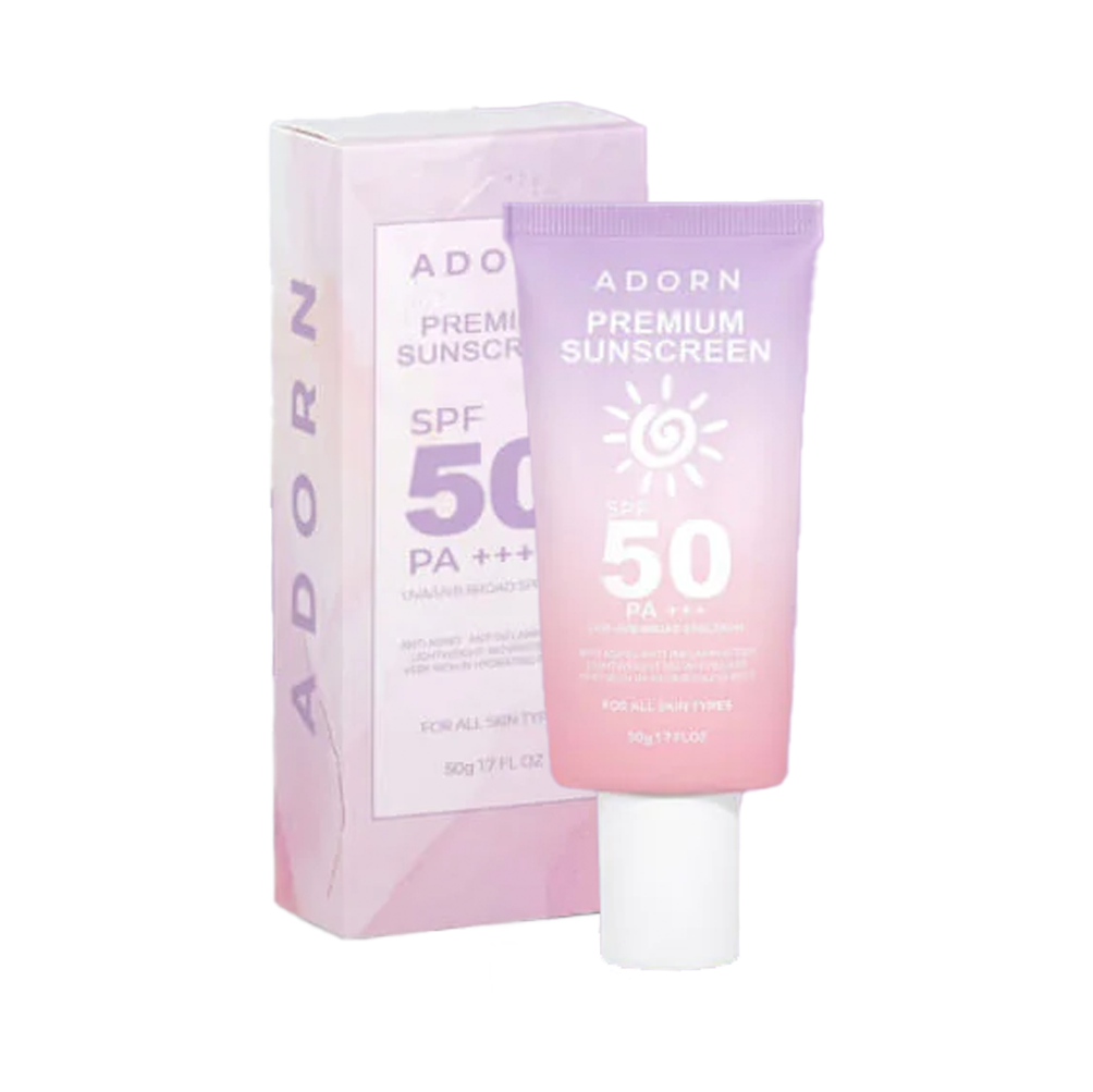 Adorn by Calmskin Premium Sunscreen SPF50 PA++++ (50gm)