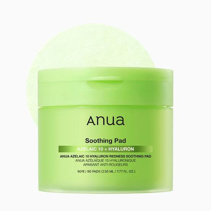 Anua Soothing Pad Azeleic 10 + Hyaluron (90pads)