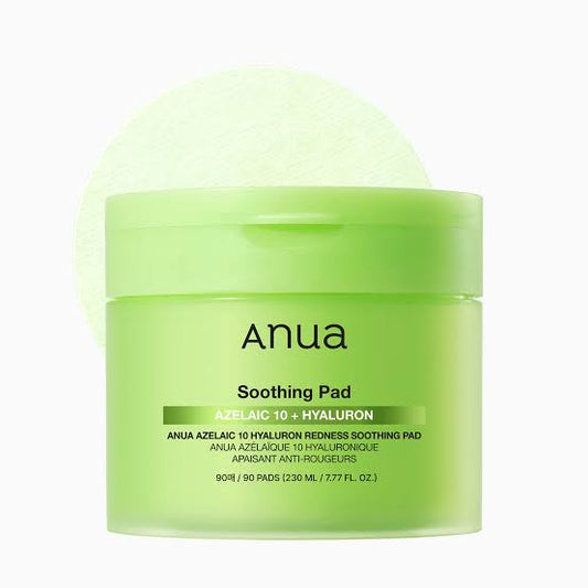 Anua Soothing Pad Azeleic 10 + Hyaluron (90pads)