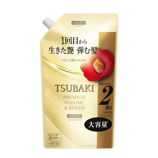 Shiseido Tsubaki Premium Volume & Repair Shampoo Refill (600ml)
