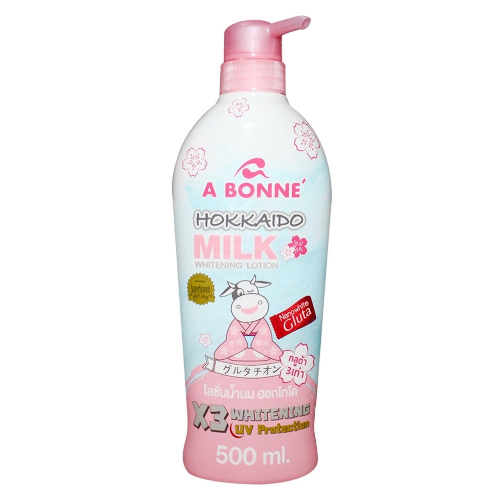 A Bonne Hokkaido Milk Whitening Lotion (500ml)