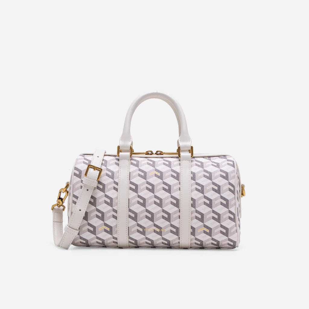 Christy Ng Enzo Mini Duffle Bag White