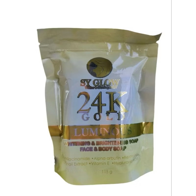 Sy Glow 24K Gold Luminous Whitening Soap (125g)