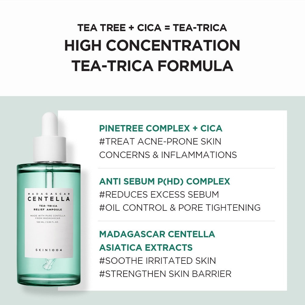 SKIN1004 Tea-Trica Relief Ampoule (100ml)