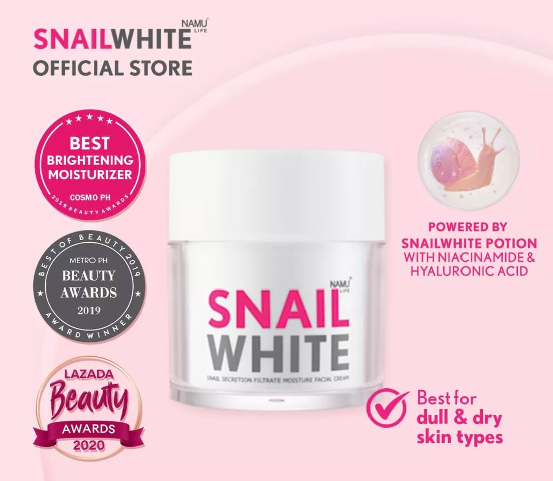 Snail White Moisture Facial Cream (30ml)