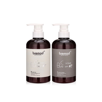 Bremod Cocoa Butter Shampoo + Conditioner Set (400ml each)