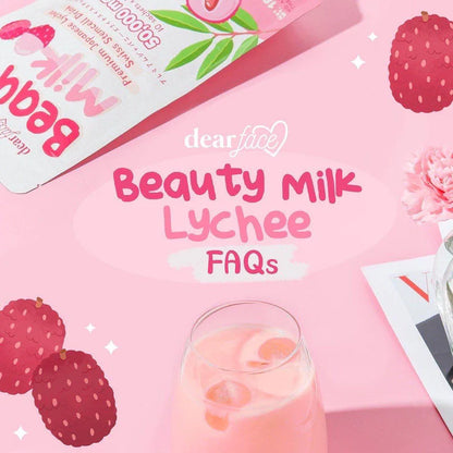 Dear Face Beauty Milk Lychee Swiss Stemcell Drink