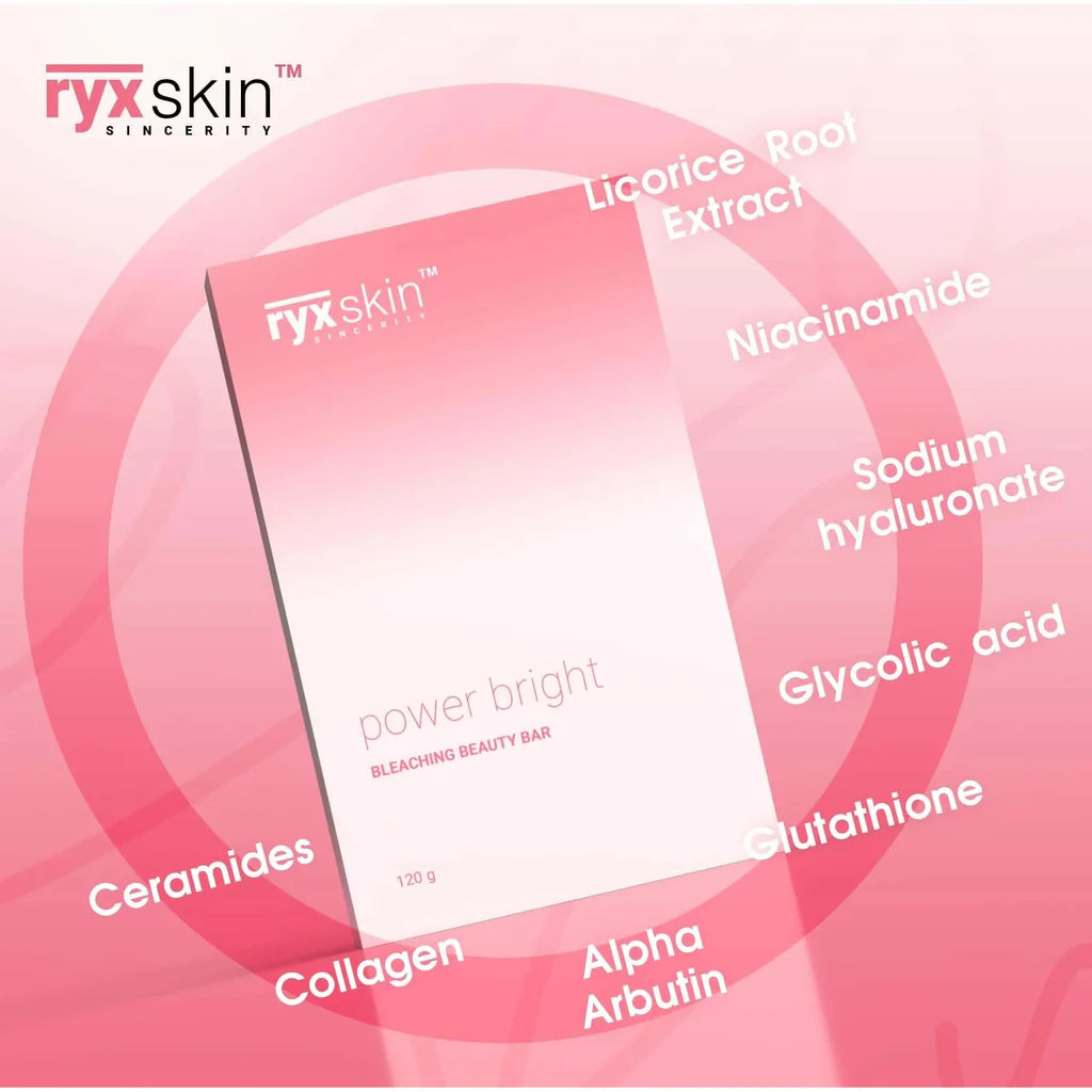 RYX Skin Power Bright Bleaching Bar (120gms)