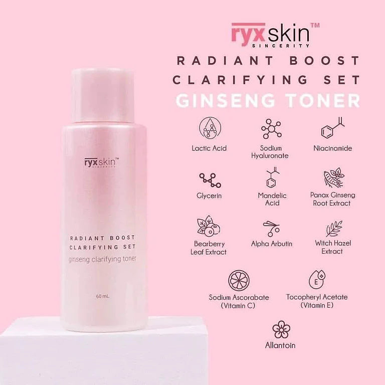 RYX Skin Radiant Boost Clarifying Set