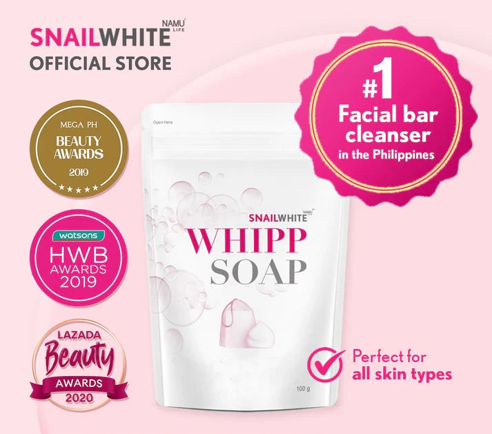 Snail White Whipp Soap (100gm)