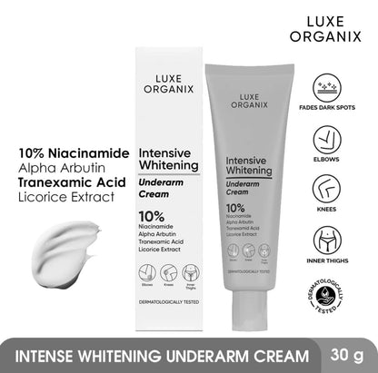 Luxe Organix Intensive Underarm Whitening Cream (40gm)