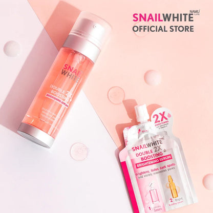 Snail White Double Boosting Brightening Serum