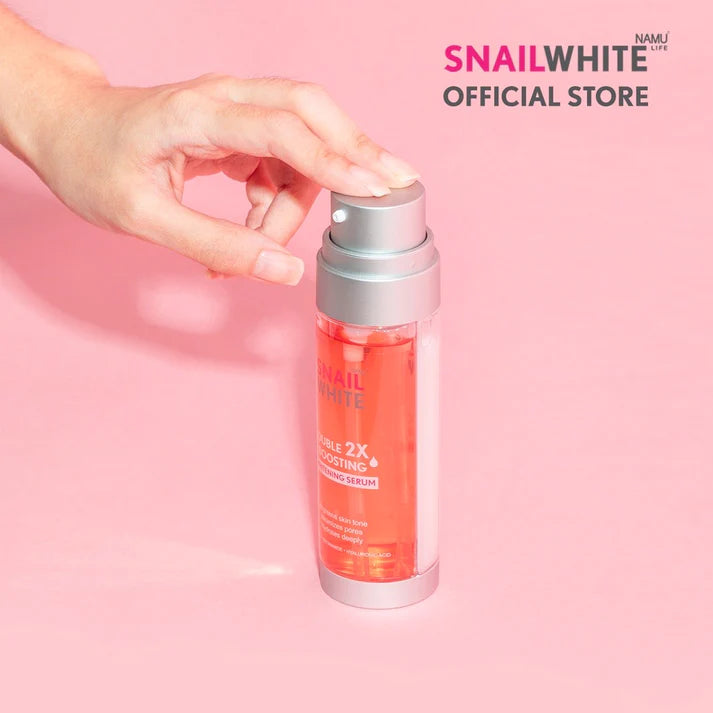 Snail White Double Boosting Brightening Serum