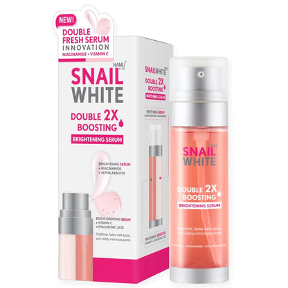 Snail White Double Boosting Brightening Serum