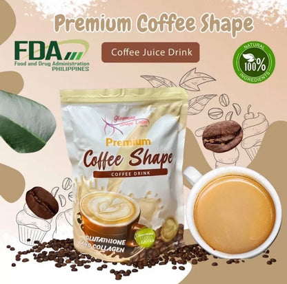 Glowming Shape Detox Premium Coffee Shape by Cris Cosmetics