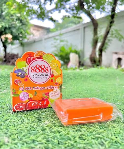 8888 Total Double Whitening Soap (80gms)