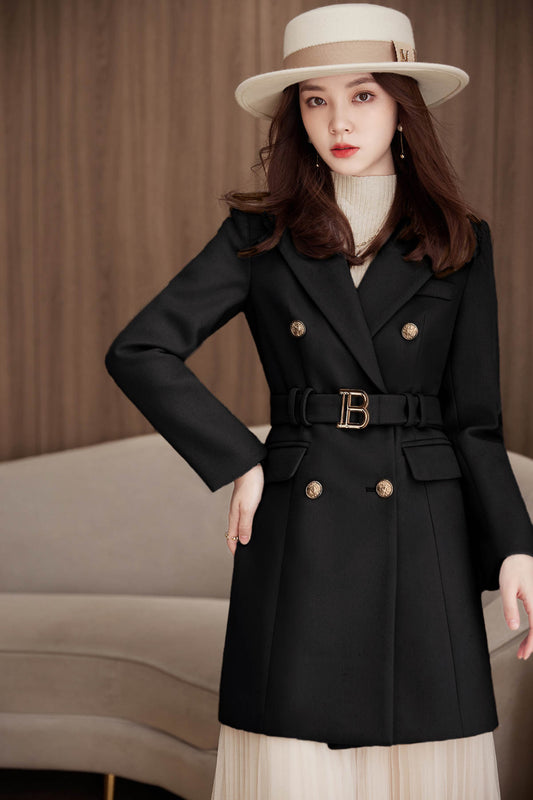 Meyla Double Breasted Trench Coat