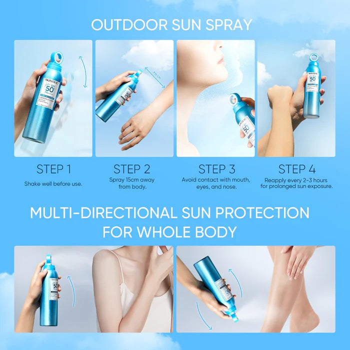 Skintific Outdoor Sun Spray SPF50+ PA+++ (250ml)