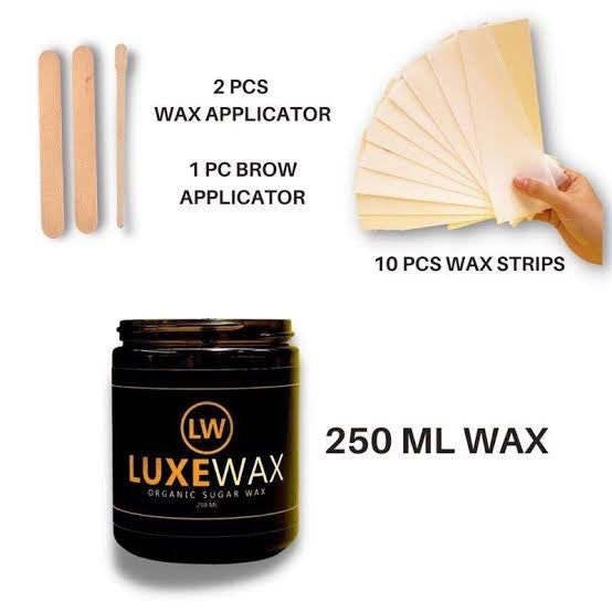 Luxe Wax Organic Sugar Wax (350g)