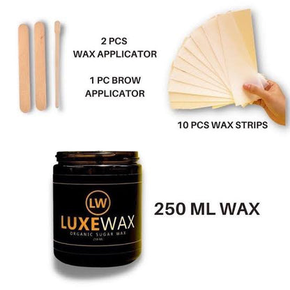 Luxe Wax Organic Sugar Wax (350g)